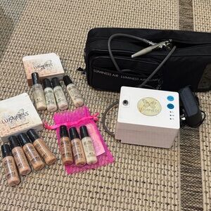 Luminess Airbrush Makeup Set with Compressor and Foundations